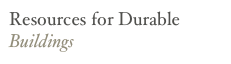 Durability Resources