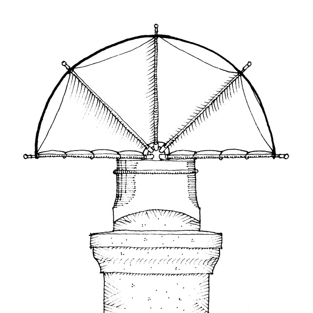 Breeze Chimney cap elev front
