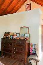 recycled furniture, doors, windows, and flooring of the Chael-Dover Cottage in Miami, Florida